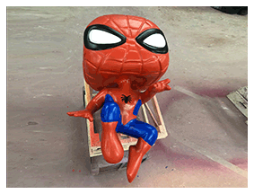 Figura spiderman 3d poliestireno Figura spiderman 3d poliestireno