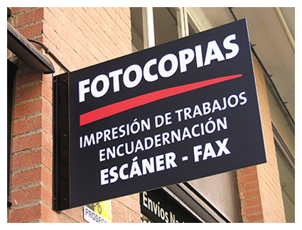 Banderola sin luz Banderola sin luz
