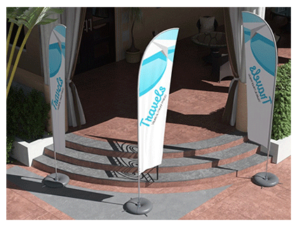 Fly banner rectangular online Fly banner rectangular online