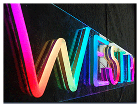 Letras de led neon flex Letras de led neon flex