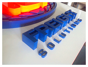 Letras corpóreas de aluminio Letras corpóreas de aluminio