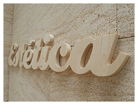 Letras en madera Letras en madera