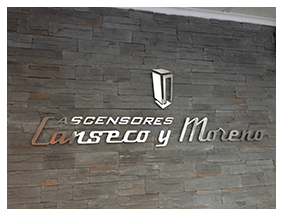 Letras fresadas de acero Letras fresadas de acero