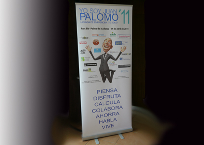 Roll-up expositor enrollable